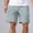 Gray, variant on Afuyipoi Men's Casual Nylon Shorts with Pockets, Lightweight Quick Dry Beach Shorts, Summer Fashion Sports Shorts with Elastic Waistband Black Size L