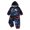 Black, variant on Linfrsh Boys Clothes Boy Fall Winter Outfits Long-sleeved Hooded Sweatshirt Pants 2Pcs Set
