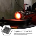 thumbnail image 4 of Shisuyan Graphite Ingot Mold Reusable Refining Graphite Melting Casting Mold Melting Tool Graphite Ingot Mold, 4 of 9