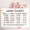 thumbnail image 7 of ZEHJUHAN Baby Infant Back to School Romper Long Sleeve Apple & Pencil Print Zipper Onesie Outfit Pink，1-3M, 7 of 7