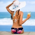 thumbnail image 5 of Starry Sky Flamingo Detachable Sponge Adjustable Strap Bikini Set Two-Pack - Swim Suit Swimsuits One-Piece Swimsuits, 5 of 6