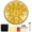 Gold, variant on Toorise Steel Tongue Drum 11 Notes Tongue Drum 6 inch Small Hand Pan Drum Rustproof Percussion Instrument Sound Healing Tank Drum for Meditation Yoga Musical Education