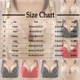 thumbnail image 3 of FAZVAOO Minimizer Bras for Women Front Closure Print Full Coverage Bras Everyday Wear Size L-3XL, 3 of 3