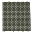 thumbnail image 2 of Ambesonne Damask Shower Curtain, Symmetrical Victorian Rococo, 69"Wx84"L, Army Green and White, 2 of 4