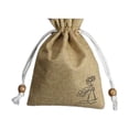 thumbnail image 1 of Ounissouiy Bolsita fragante, bolsa de papelería de loto, bolsas con cordón, bolsa fragante, joyería, caramelo, automóvil, Ampty, accesorio de Almacenamiento y organización del hogar Café oscuro, 1 of 6