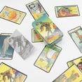 thumbnail image 5 of Waite-Juego de cartas de Tarot con caja de hierro, juego de mesa de cartas completo en inglés, tarjeta de oráculo bronceada, instrucciones en papel, emociones para niñas, 5 of 5