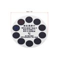 thumbnail image 2 of Uxcell Temperature Strips Self Adhesive Round Digital Temperature Display Sticker 18 to 36C 5 Pack, 2 of 7