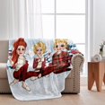 thumbnail image 2 of Mother And Daughter Forever Linked Together - Personalized Mother Blanket, 2 of 7