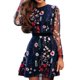 thumbnail image 2 of Gibobby Vestido Casual para Mujer Camiseta sin mangas de verano informal para mujer, sin mangas, hasta la rodilla, con estampado mini, vestido sin ma(Azul,G), 2 of 4