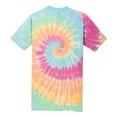 thumbnail image 6 of Mafoose Men's Short Sleeve Tie-Dye Male Cotton T-Shirts Pastel Rainbow L, 6 of 6