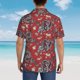 thumbnail image 4 of Fotbe Dragons2 Camisa Hawaiana para Hombre Unisex – Camisa Casual de Verano con Botones de Manga Corta de Algodón y Lino,Large, 4 of 7