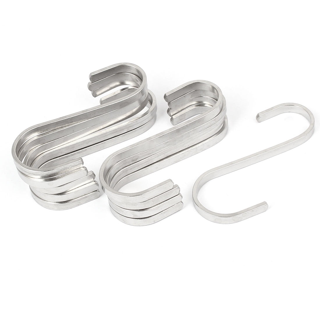 Kitchen Bathroom Flat 304 Stainless Steel S Shaped Hanging Hook