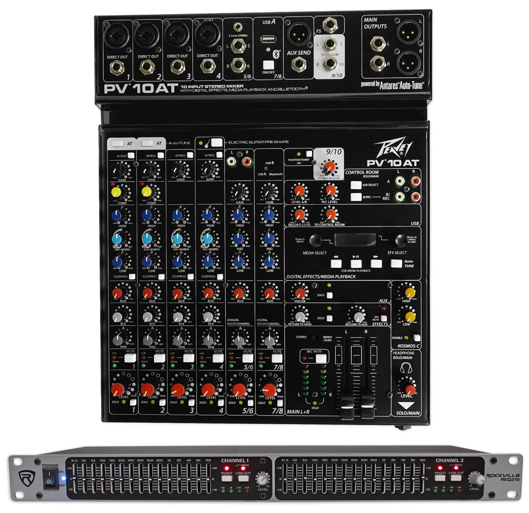 Peavey PV 10AT PV10AT Mixer