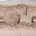 thumbnail image 5 of Lanco Blush Comforter Set Queen Size , 7 Pieces Jacquard Bedding Set , Floral Design , All Season, 5 of 7