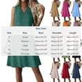 thumbnail image 3 of Horkkom Midi Dresses for Women Sleeveless Solid Color Summer Dresses Vacation Loose Linen Dress, S-2XL, 3 of 9