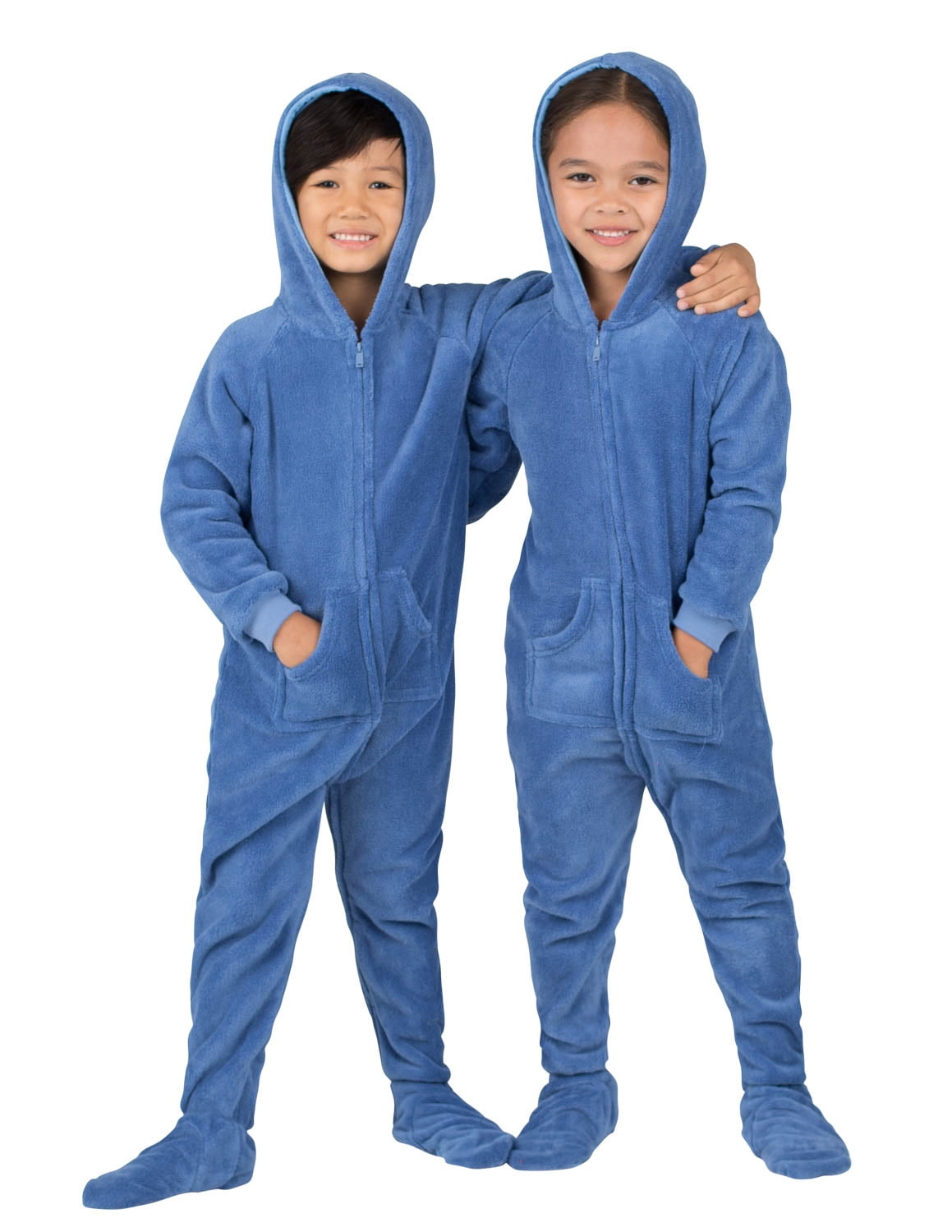 Footed Pajamas Footed Pajamas Under The Sea Toddler Hoodie Chenille