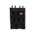 thumbnail image 5 of Rubbermaid Commercial Fabric 9-Pocket Cart Organizer 19.75 x 1.5 x 28 Black 9T9000BLA, 5 of 16