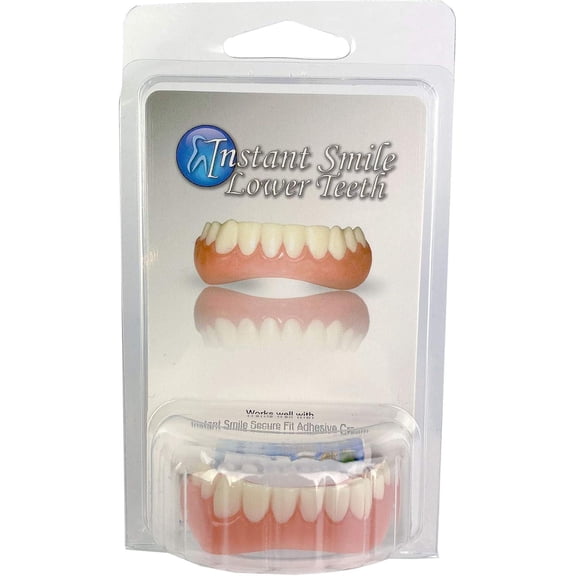 Billy Bob Bottom Veneers | Removable Cosmetic Bottom Teeth for Temporary Appearance Enhancement