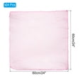thumbnail image 2 of Uxcell 24Pcs Dance Scarves 24" x 24" Juggling Scarves for Play Magic Music Pink, 2 of 4