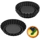 thumbnail image 1 of Moldes para tartas de acero al carbono de 6 piezas, molde para alquitrán, molde para tartas de huevo, moldes para hornear antiadherentes reutilizables para cupcakes, postres, helados Adepaton  YQ-1755, 1 of 7