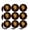 Opaque, variant on Dark Angel Woman with Gold Halo Planner Calendar Scrapbooking Crafting Stickers