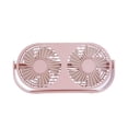 thumbnail image 3 of Ventilador de escritorio Yuarrent enfriador de aire portátil ajustable 3 modos Rosado, 3 of 6