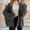 Dark Gray, variant on Delayuji Womens Oversized Cardigan Sweaters Open Front Chunky Knit Casual Loose Long Sleeve Spring Sweater Coats