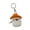 Orange, variant on Creative Crochet Doll Keychain Pirate Mushroom Bag Pendant for Kids and Adults