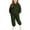 Green, variant on fnnxnal Red Girls Long Sleeve Crewneck 2-Piece Sweatshirt & Jogger Pants Set,Size 10 T