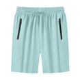 thumbnail image 3 of Yuyuzo Shorts for Women High Waisted Drawstring Unisex Quick Drying Shorts with Zipper Pockets, 3 of 6
