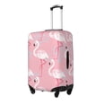 thumbnail image 2 of Haiem Flamingo Luggage Cover Printed Suitcase Covers for Luggage Elastic Washable Suitcase Protector Fits 18-32 Inch Luggage-Medium, 2 of 9