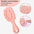 thumbnail image 4 of Cloud Shape Small Dog Grooming Brush - Perfect for Shih Tzus, Yorkies, and Maltipoos - Ideal Puppy Hair Brushes for Maltese and Small Breeds (Pink）, 4 of 6