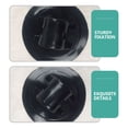 thumbnail image 3 of Raindrops 4Pcs Lightweight Kayak Motor Mount Bracket PVC Material for Secure Motor Holding, 3 of 8