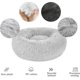 thumbnail image 2 of Calming Dog Cat Donut Bed, Warm and Soft Pet Cosy Anti Anxiety Beds with Non-Slip Bottom and Washable, 2 of 4