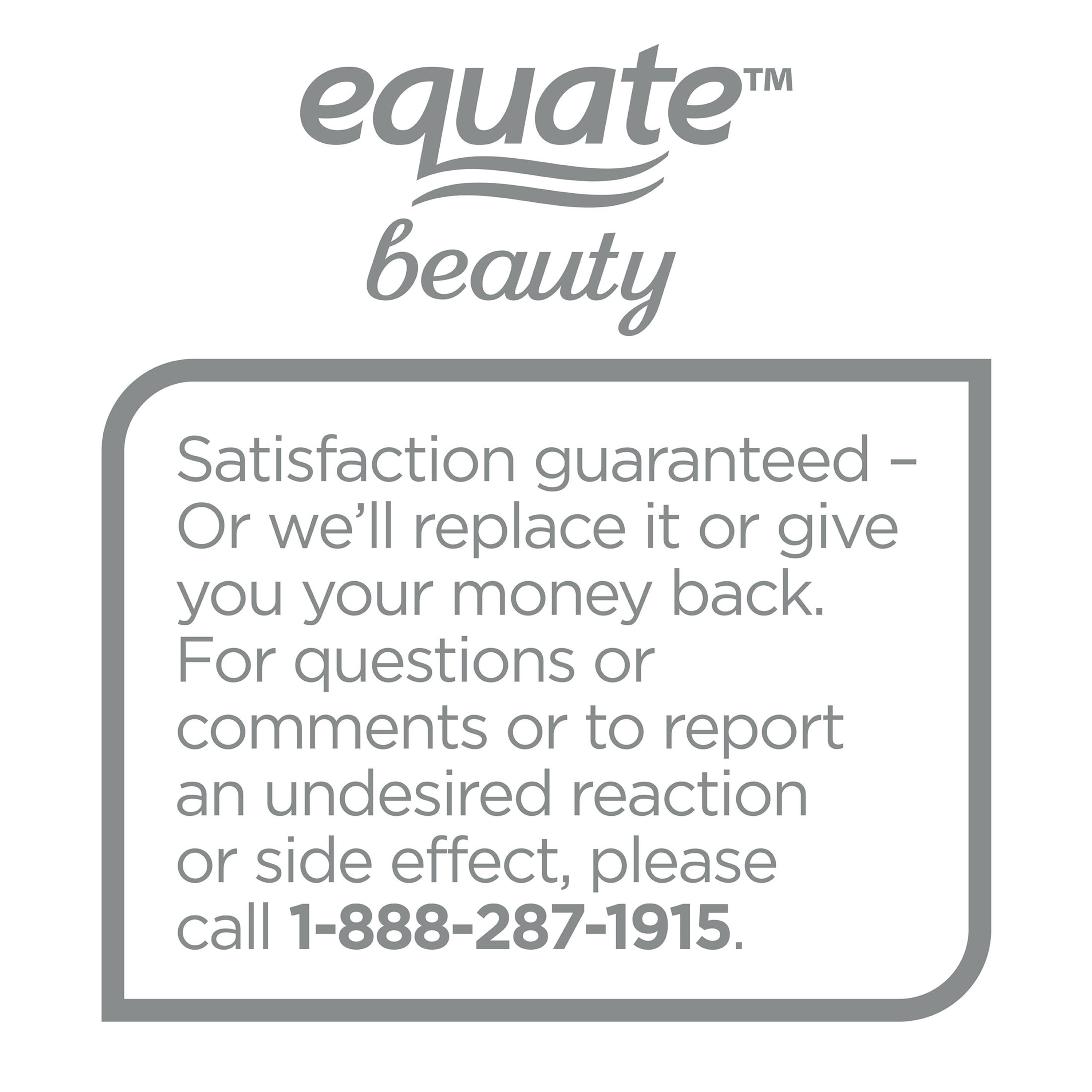 (4 pack) Equate Non-Acetone Nail Polish Remover, 10 fl oz