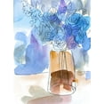 thumbnail image 2 of Wang, Melissa 15x18 White Modern Wood Framed Museum Art Print Titled - Bunch of Blue Flowers III, 2 of 4