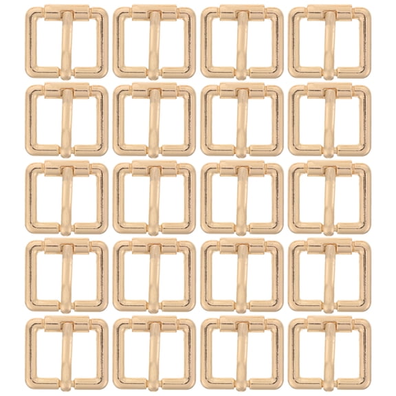 Milisten Small Metal Buckle Replaceable 20Pcs For Clothes
