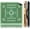 Green, variant on Neoprene Mahjong Mat with Carrying Bag 32"x32" No Creases Rolled Shipping American Mat with Charles Rules Anti-Slip & Noise Reduction Table Cover for Poker, Card & Board Game(Black)