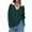 Dark Blue, variant on LYXSSBYX Sweatshirts for Women Loose Fit Womens Striped Long Sleeve Shirts Casual V Neck Tunic Tops Oversized Pullover Blouses Fall Shirt