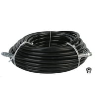 Schieffer 3/8in. x 100ft. 4000 PSI Thermoplastic Sewer Jetter Hose & 12.0 Orifice Button Nose Nozzle