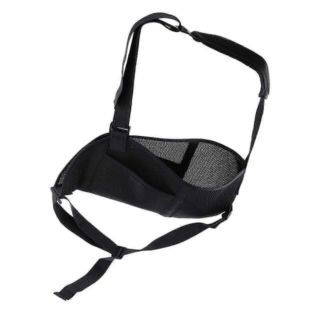 Children's Medical Mesh Breathable Shoulder and Neck Forearm Harness Arm Fracture Strap Black