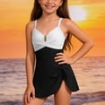 thumbnail image 6 of Piuwrlz Swimsuits Kids 15 Years Girls Swimwear Beach Swimming Suit White Size 15 Years, 6 of 10
