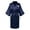 Blue, variant on TIMIFIS Women's Short Silky Robes Bridesmaid Bride Party Satin Robes Sleepwear Plus Size Wedding Bridal Party Loungewear Dressing Gowns with 3/4 Sleeve - Spring/Summer