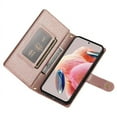thumbnail image 5 of GANGXUN Étui en Cuir à Rabat pour Xiaomi Redmi Note 12 4g - Long et Court, design wallet, 5 of 5