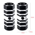 thumbnail image 4 of Sonducket Pedal de bicicleta de montaña, 1 par, Pedal de eje Hexagonal para bicicleta de montaña, clavijas para acrobacias de pie de aleación, ranuras Ciclismo negro Sonducket OD0116-03, 4 of 6