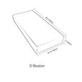 thumbnail image 3 of Funda de cojín de asiento de sofá elástico Macarena para 1/2/3/4 plazas, 3 of 4