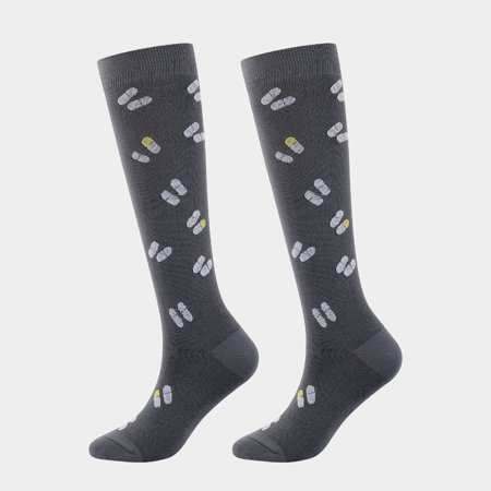 DNAKEN (5 pairs) Compression Socks for Women & Men Circulationis Best Support for Athletic Running,Hiking,Nursing plus size compression socks wide calf compression socks for women
