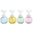 thumbnail image 3 of Bottle 4Pcs Liquid  Bottle 300ml FlowerShaped Refillable Foaming Dispenser Container, 3 of 8