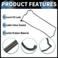 thumbnail image 4 of Valve Cover Gasket No.1121311041 for Toyota Corolla 1992-1999 Cylinder Head Valve Seal Gasket 1Pc, 4 of 6