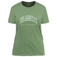 thumbnail image 5 of XCHQRTI Los Angeles Women Tshirts California Graphic Short Sleeve Summer Casual Shirt, 5 of 8